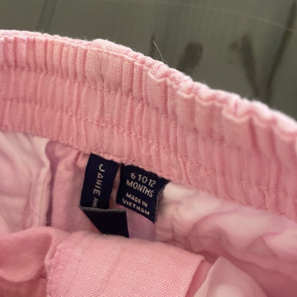 Baby boy short pink janie and jack